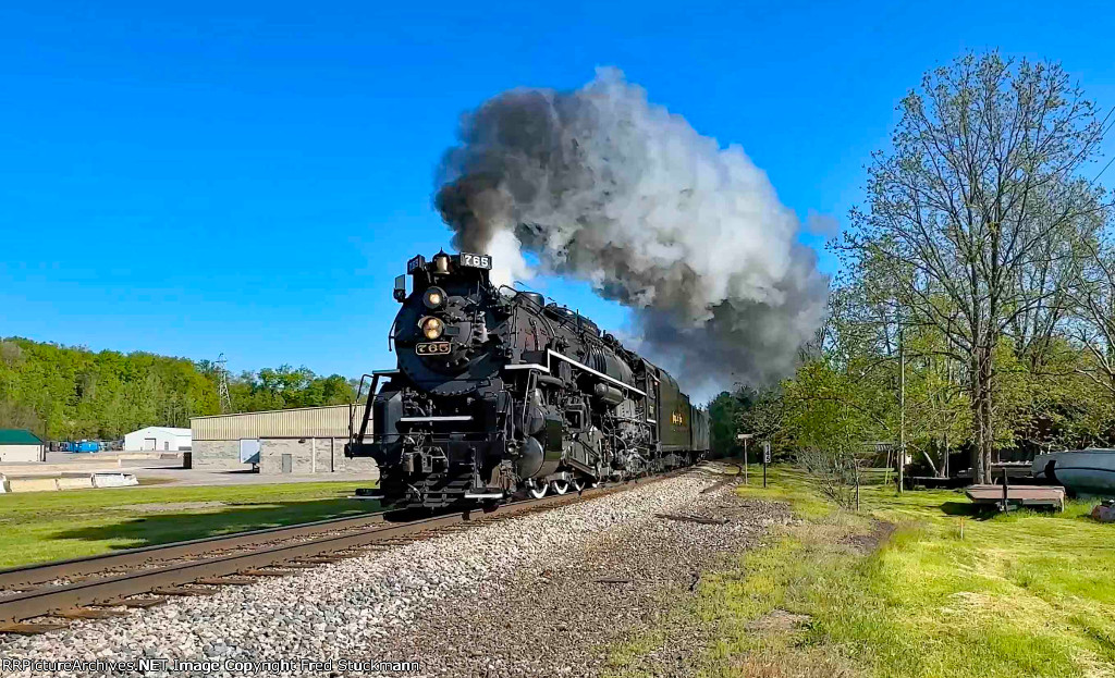 NKP 765 in my own personal favorite pose.